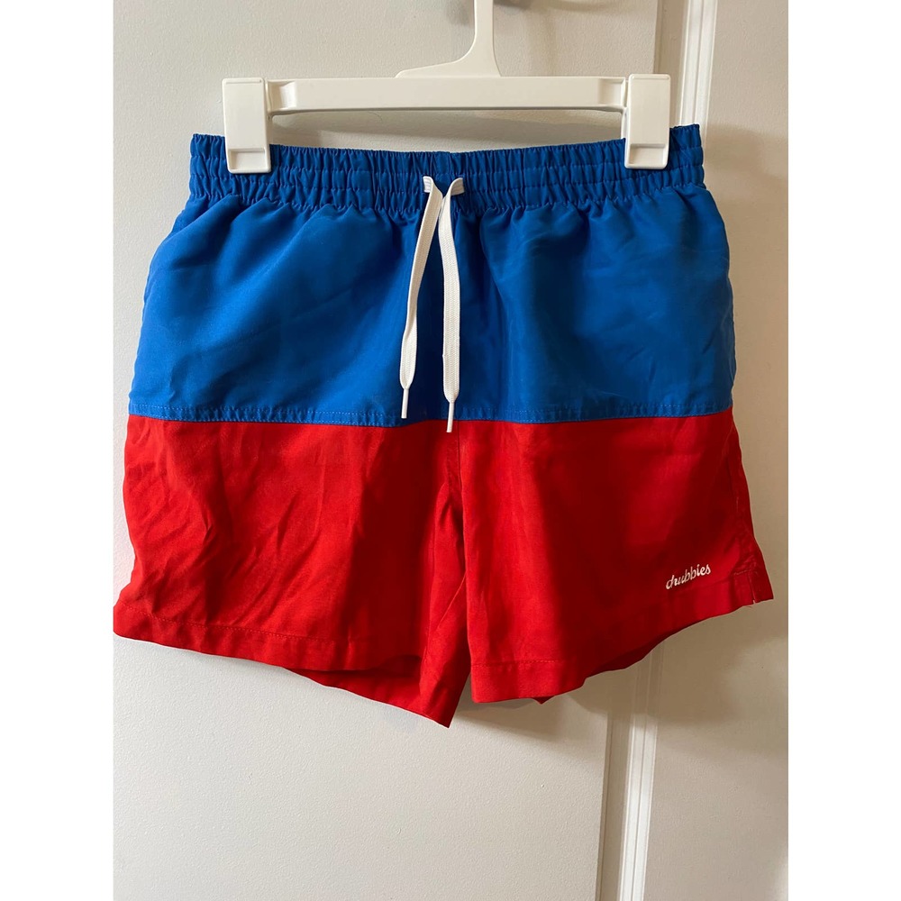 Chubbies Men's Medium Water Activated Stars & Stripes Shorts